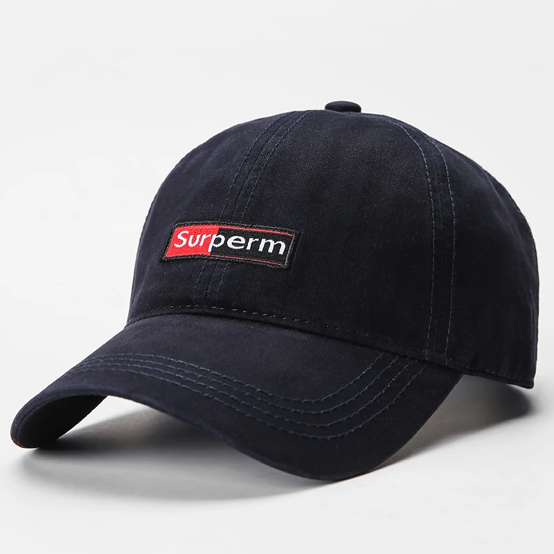 

Wholesale Cotton Hip Hop Hat Unisex Hat Embroidery Letters Baseball Caps