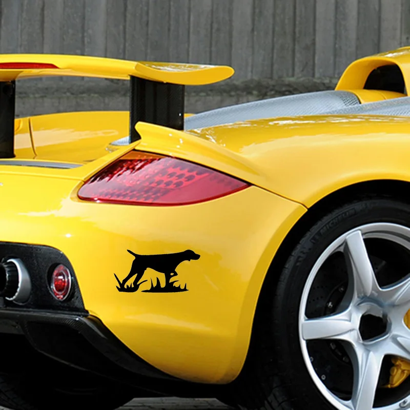 Яркая виниловая наклейка на бампер для охотничьей собаки | Автомобили и