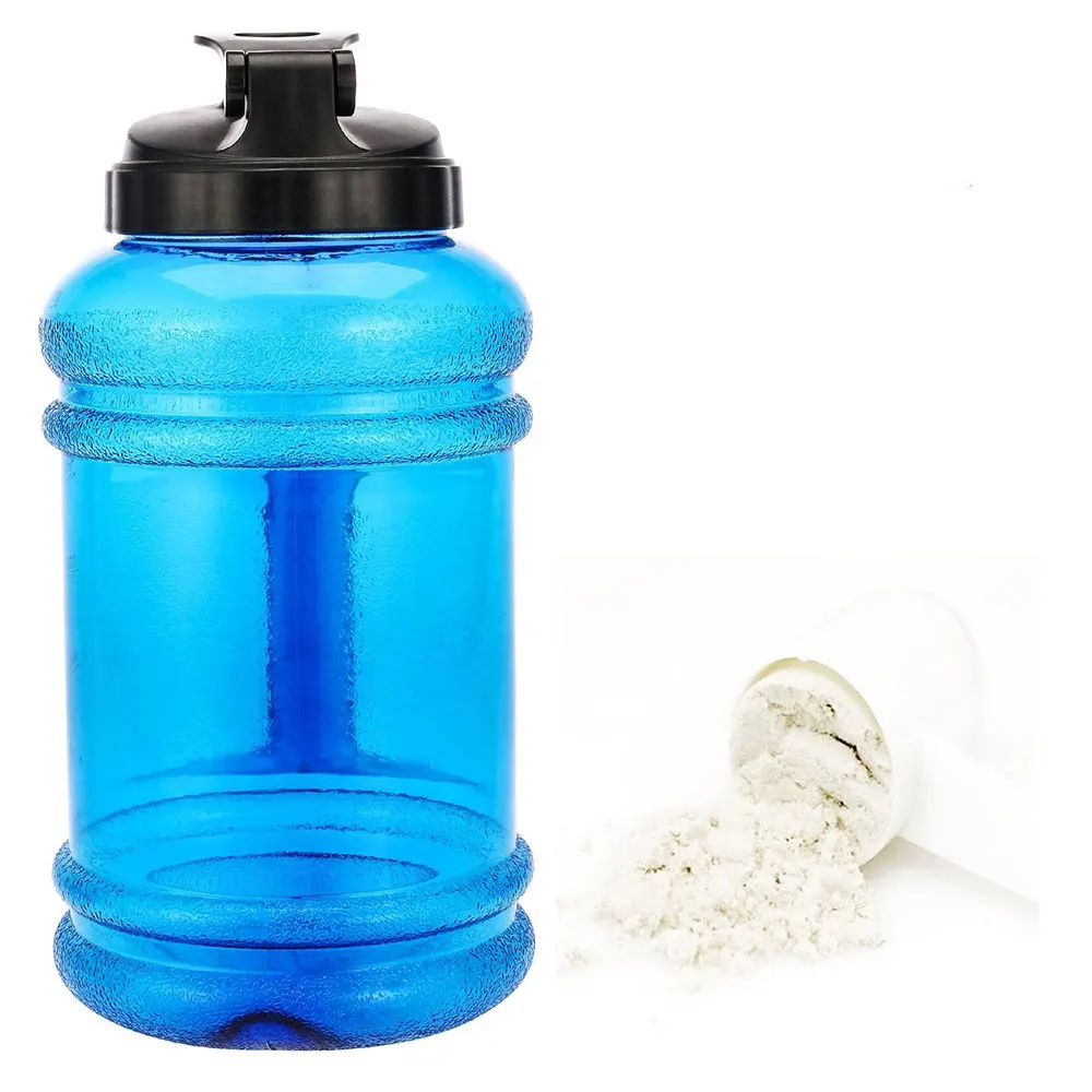 Sport Kettle with Cap Outdoor Workout Water Bottle 2.2L PETG New Durability Practicality Gym Kitchen Accessories Training Tool | Спорт и