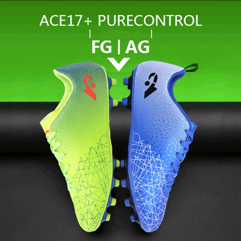 Мужские и женские уличные футбольные кроссовки TaoBo мягкие прочные кожаные