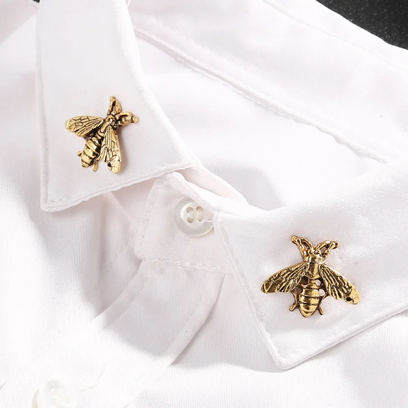 

Broach Needle Accessories Party Jewelry Bee Brooch Pins For Men Women Retro Cute Small Bee Insect Brooch