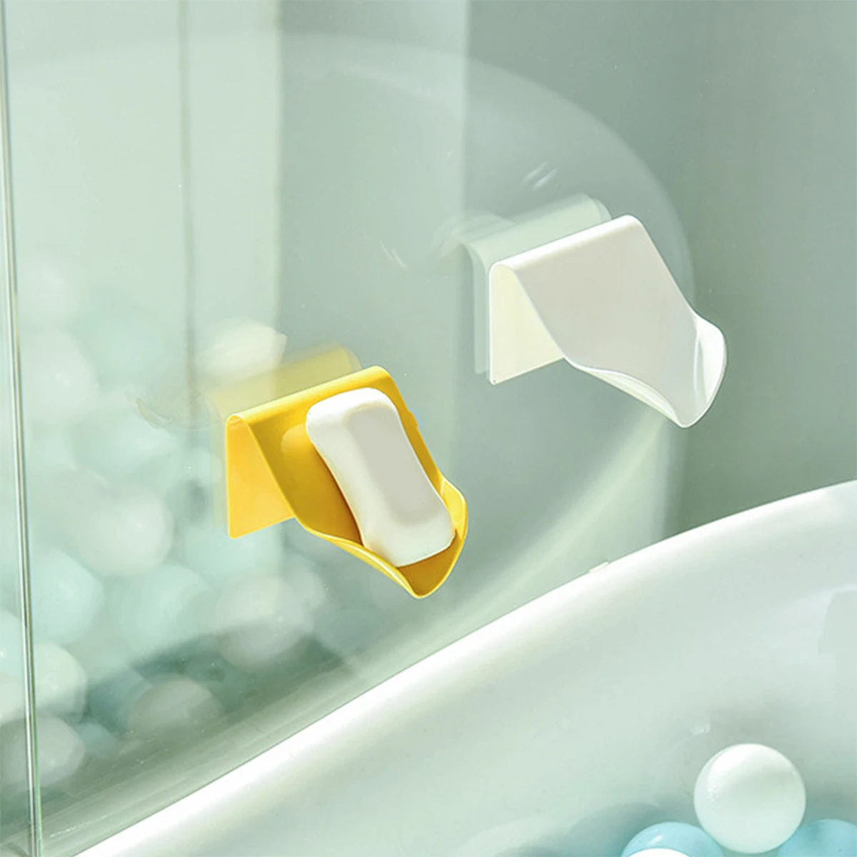 Настенная дренаж для мыла самоклеящаяся полка хранения и сушки посуды в японском