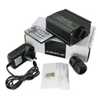 16 Вт волоконно-оптический светодиодный светильник RGBW драйвер двигателя 28Key RF пульт дистанционного управления источник светильник fПММА Пластиковый кабель звезда потолок DIY Декор