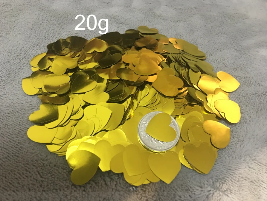 Gold heart confetti Светящиеся лампы светодиодный шар с палкой прозрачные шары День рождения Детская игрушка Свадебные украшения 3-й светильник светодиодный шар - Цвет: Gold heart confetti