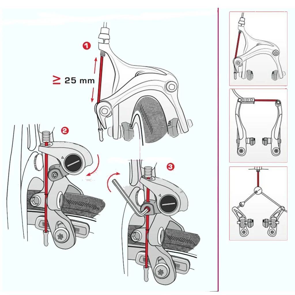 2 шт. высокая яркость велосипедный стоп-сигнал мини сигнальный фонарь для V