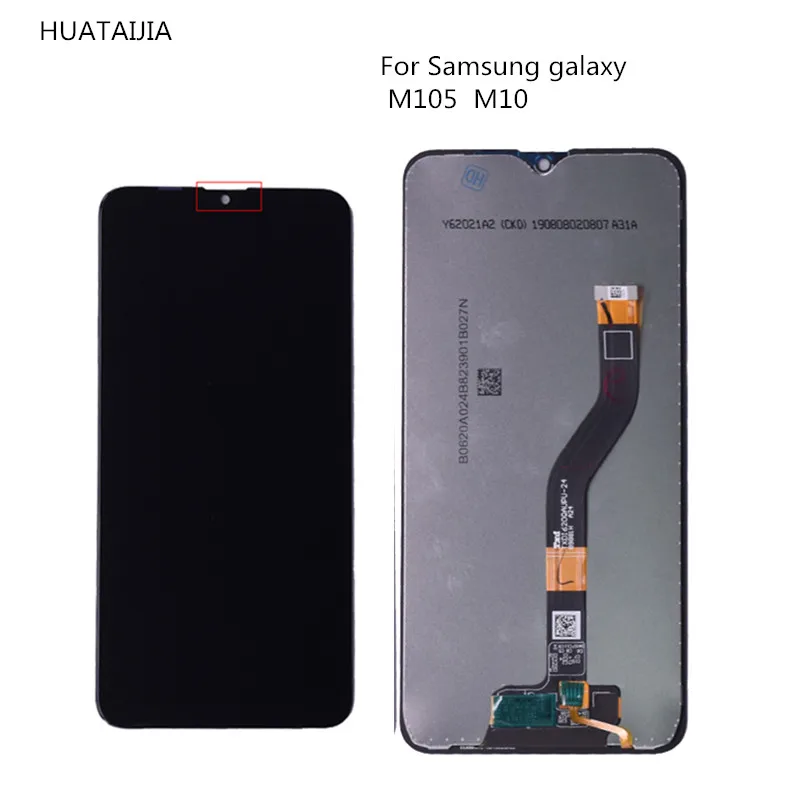 Pantalla LCD t&aacute;ctil de 6,2 pulgadas para m&oacute;vil, montaje de digitalizador con pantalla t&aacute;ctil para Samsung galaxy A10, A105/DS, M105, M10-1