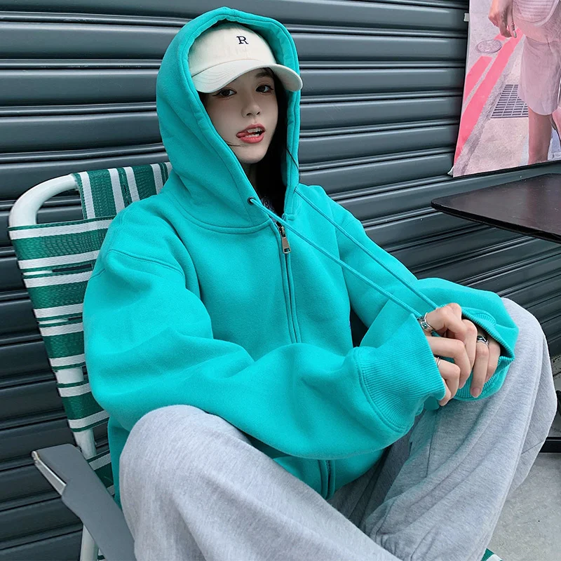 

Real Photo of Autumn Clothing Coat Cardigan Thin Coat Hooded Bathroom