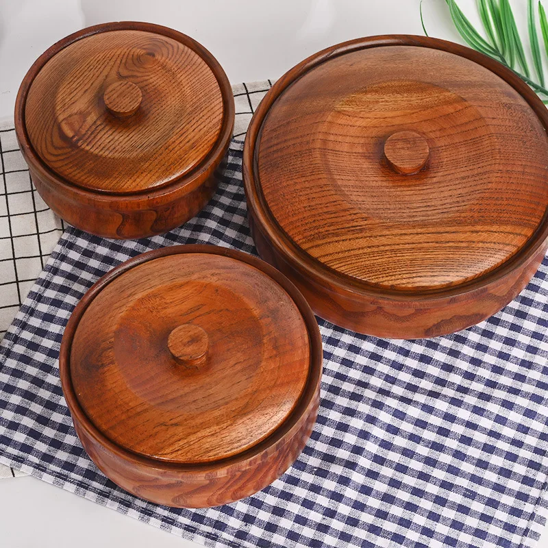 

Японская деревянная посуда с крышкой, деревянная чаша для фруктов с обратной стороной, тарелка для фруктов jujube, деревянная чаша для закусок ...