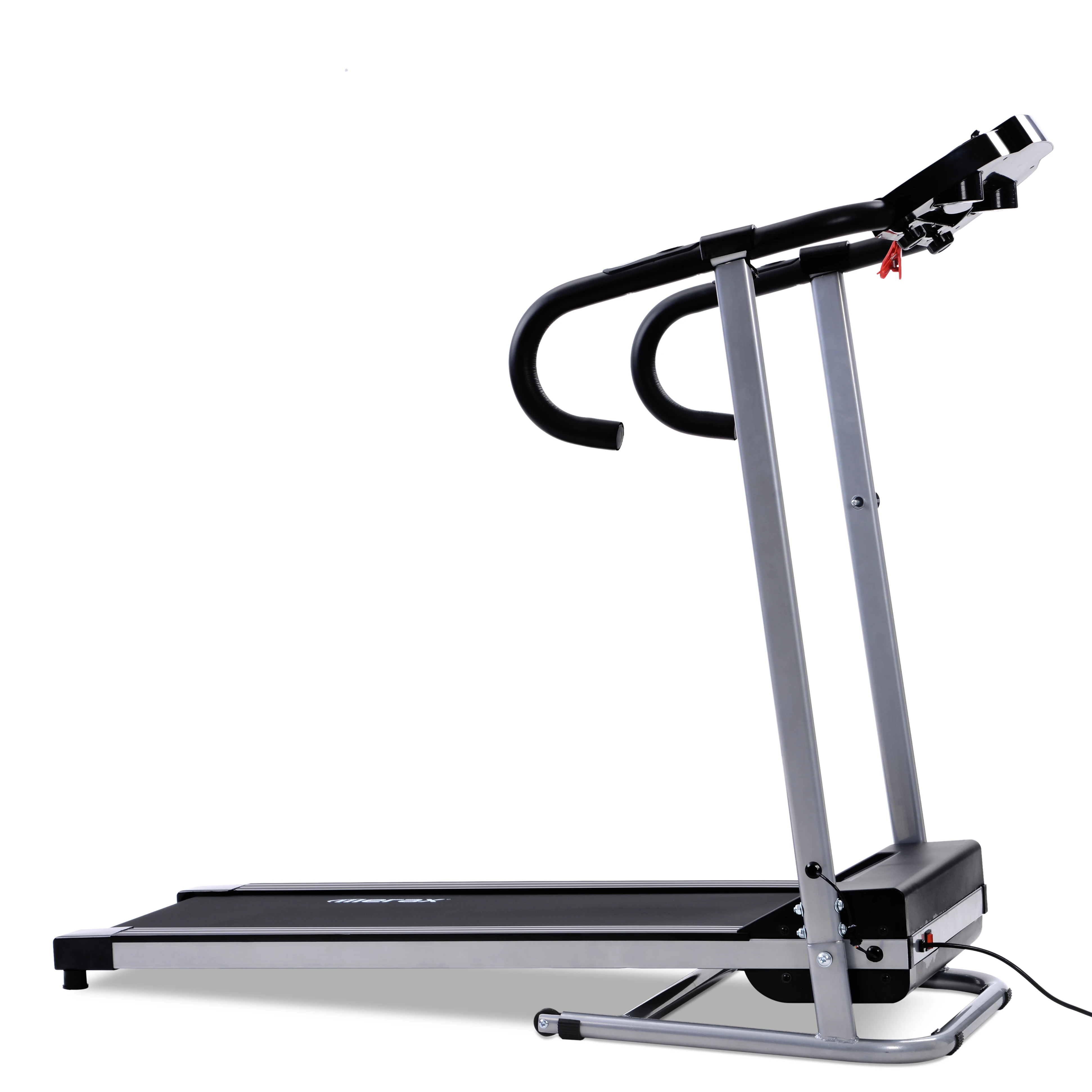 

Fitness-Laufband mit LCD-Display | 1-10 KM / H | 12 Programme | Tabletten- und Flaschenhalter | Kompaktes Falten (schwarz)