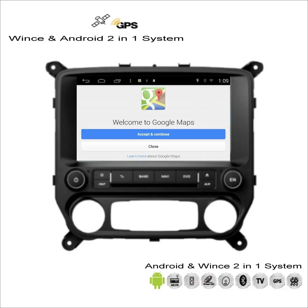 Liorlee для Chevrolet Silverado GMC Sierra автомобиля Android Мультимедиа Радио CD DVD плеер GPS Navi
