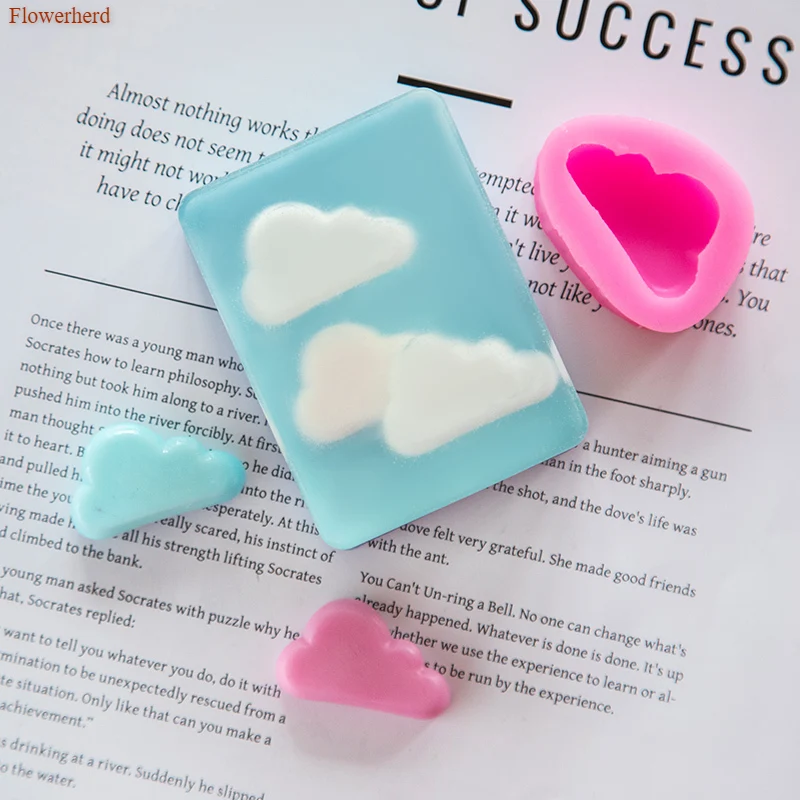 3d силиконовая форма в виде облака сделай сам искусственная для шоколада товары