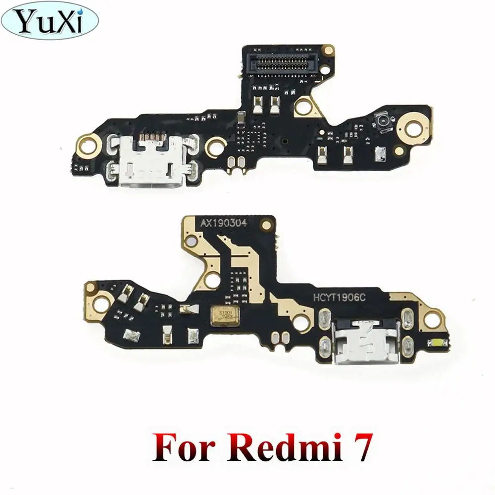 YuXi для Xiaomi Redmi 7 / Note USB зарядное устройство Порт гибкий кабель зарядный док-разъем