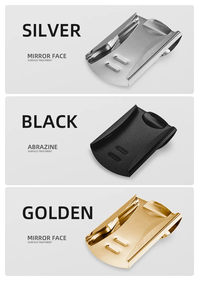 QOONG Nach Schriftzug 3 Farbe Dünne Tasche Werkzeug Geld Bargeld Clip Clamp Doppelseitige Kreditkarte Halter Flasche Opener QZ40-006 – Detail 3