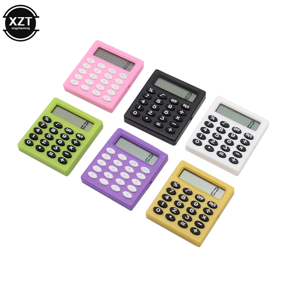 

Mini Calculator 1PCS Multifunctional Small Square Calculator Personalized School Office Supplies Electronic Creative Calculator