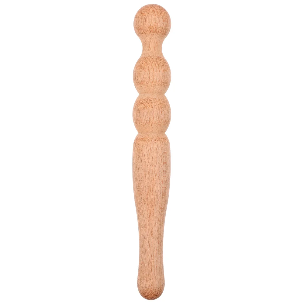 

1Pc Handheld Massaging Stick Wooden Meridian Massager Practical Massaging Rod