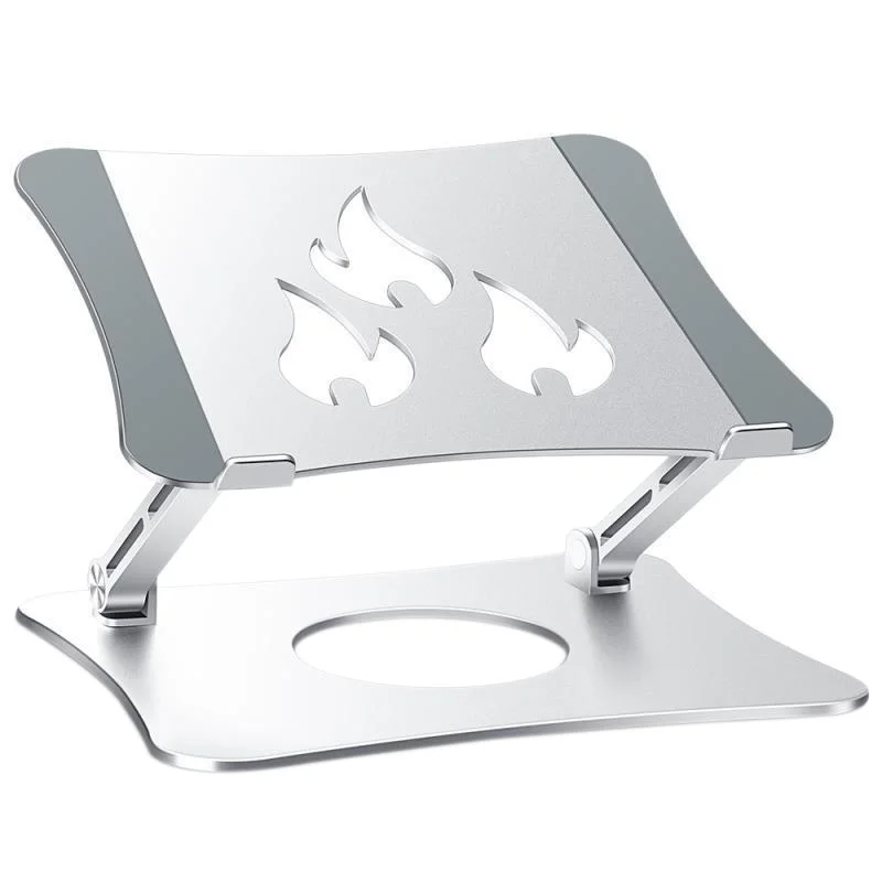 

Подставка для ноутбука, Регулируемый алюминиевый держатель для ноутбука с тепловым отверстием для Air Pro Dell XPS Alienware и других ноутбуков