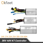Контроллер KT 36V 48V 250W 350W 500W 750W 1000W 1500W Водонепроницаемый бесщеточный контроллер для электрического велосипеда светильник