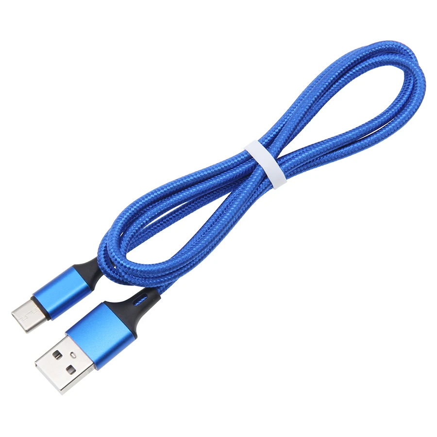 

1M 2M 3M Type C Cable USB-C Nylon Braided Data Cord For iPhone 11 XS Max Samsung Xiaomi Mobile Phone Cable Micro Usb Wire