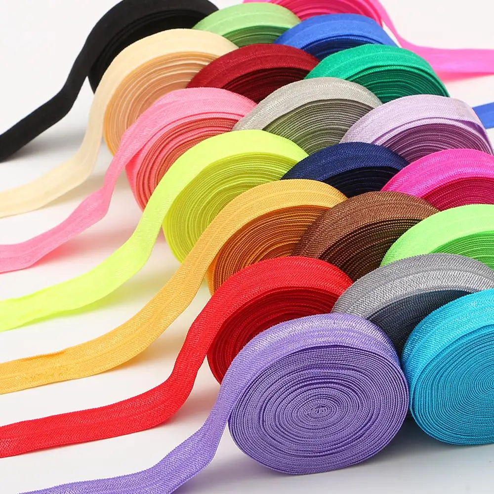 Лента складная детская эластичная из спандекса 5 ярдов 15 мм|Резинки| |