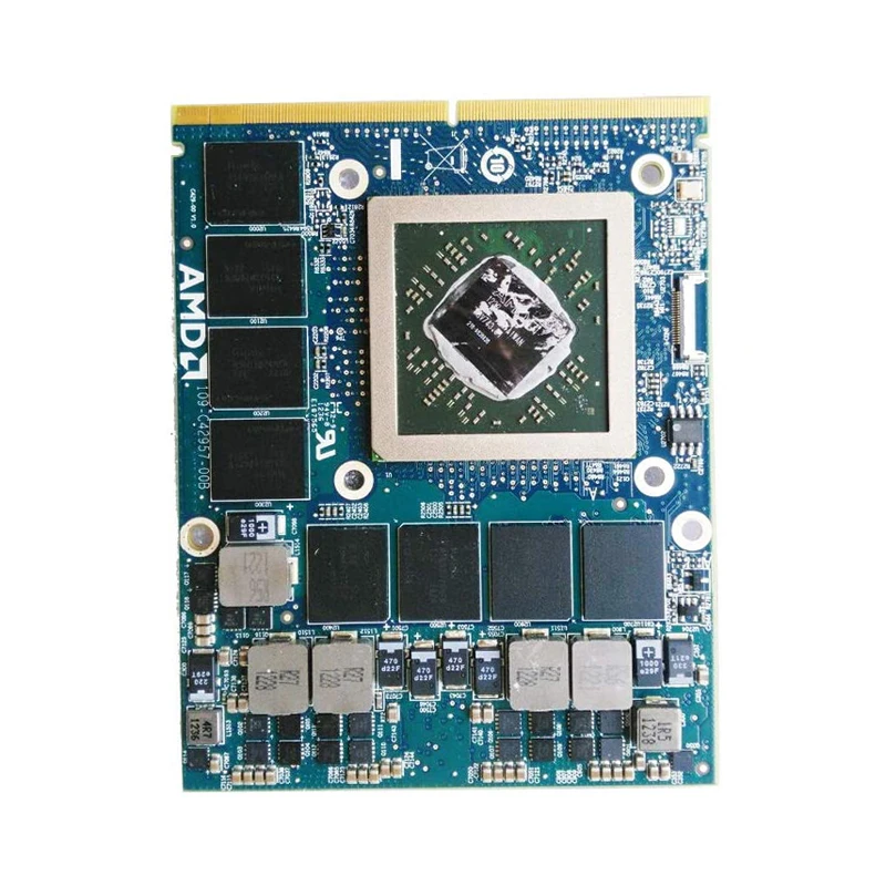 Видеокарта для ноутбука DELL Alienware M18X R1 R2 AMD HD 7970M 2 ГБ GDDR5 M17X R4 R5 747M2 9XVK3 полностью