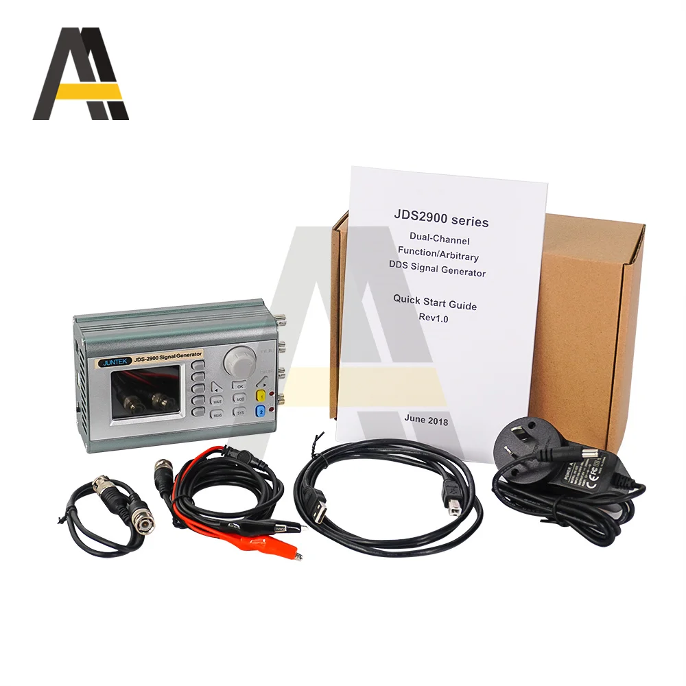 Генератор сигналов DDS Aideepen JDS2900 15-60 МГц цифровое управление Двухканальный
