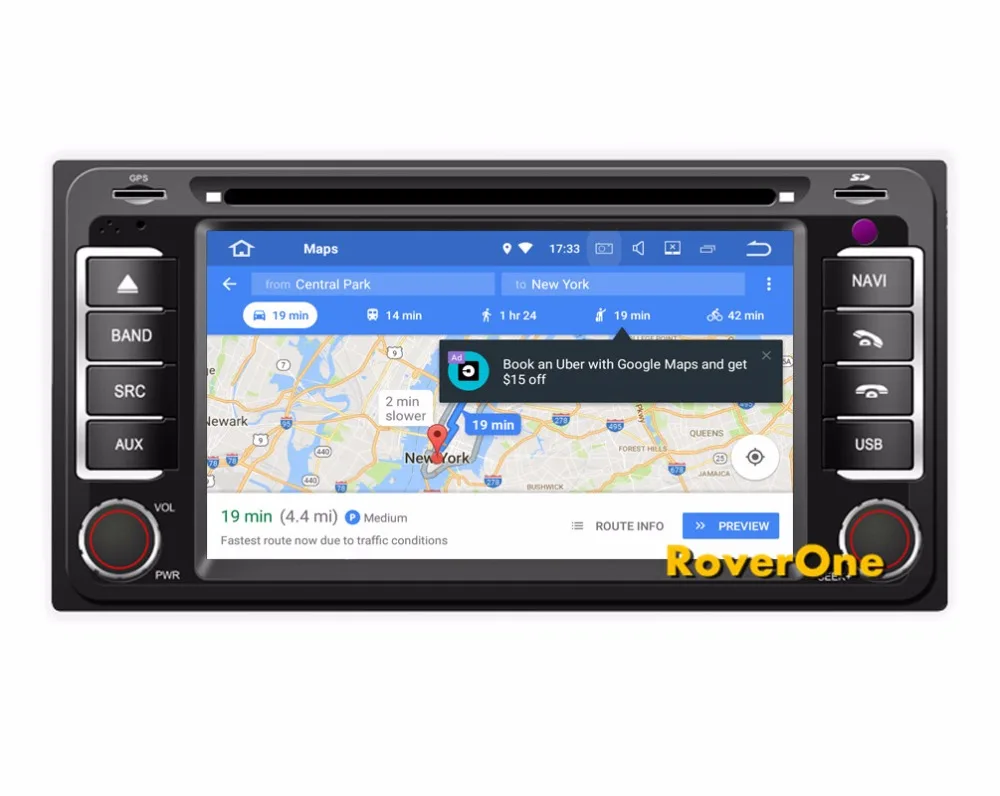 Автомобильная Мультимедийная система RoverOne Android 8 0 для Toyota универсальная