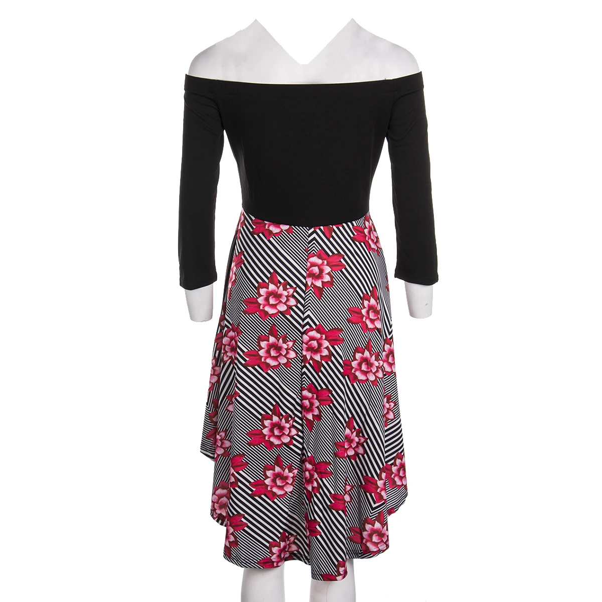 

New Women Floral Dress Hawiian Evening Party Casual Summer Beach Party Dress