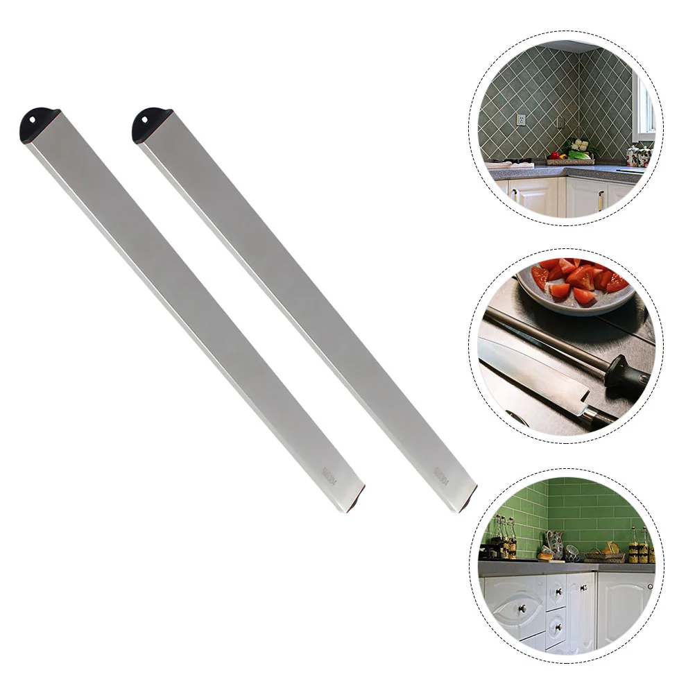 

Настенный магнитный держатель для ножей из нержавеющей стали, 2 шт.