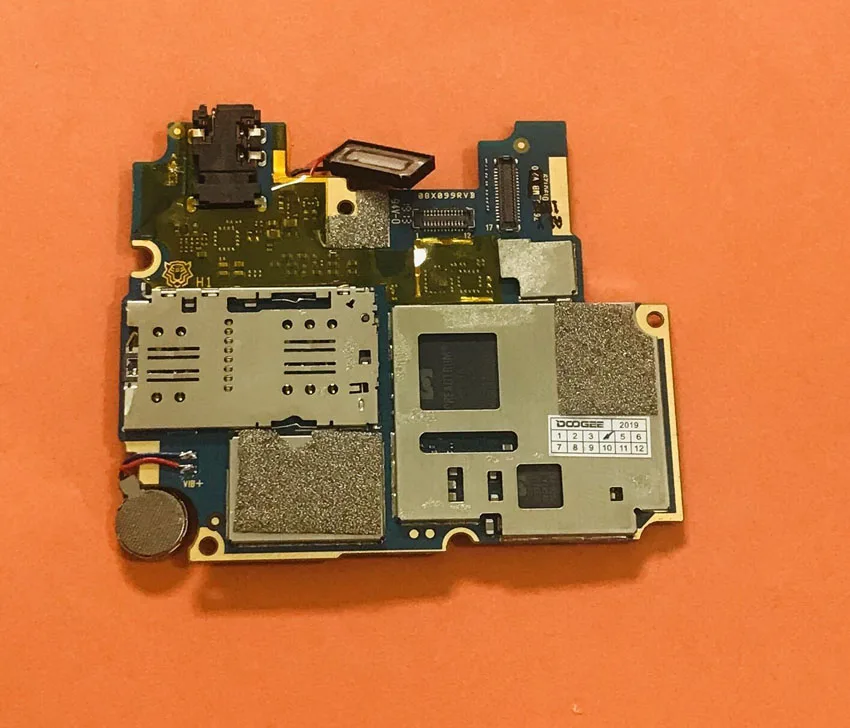 Б/у оригинальная материнская плата 3G RAM + 32G ROM для DOOGEE N10 Бесплатная доставка |