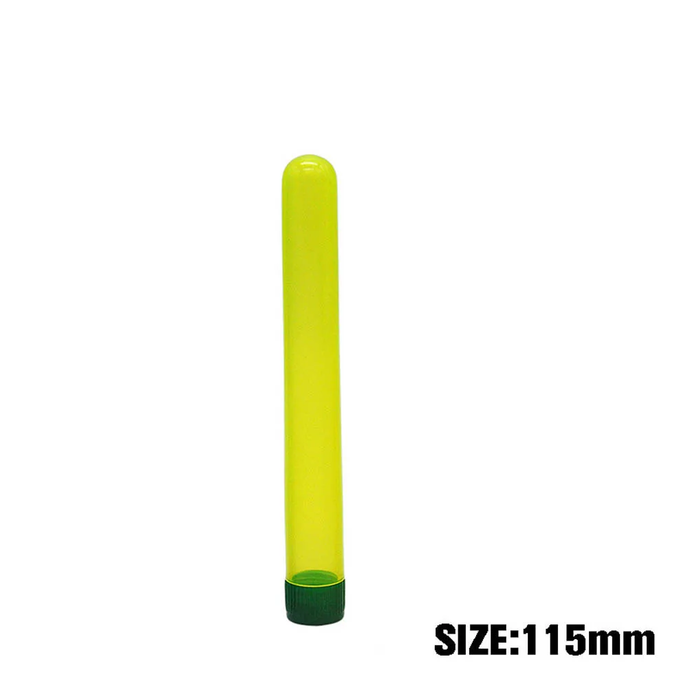 115/135 мм контейнеры для сигарет Doob tubes для 78/110 мм сигаретных конусов герметичная упаковка трубка флакон трубка Doob Водонепроницаемая коробка для таблеток. Цвет случайный - Цвет: yellow