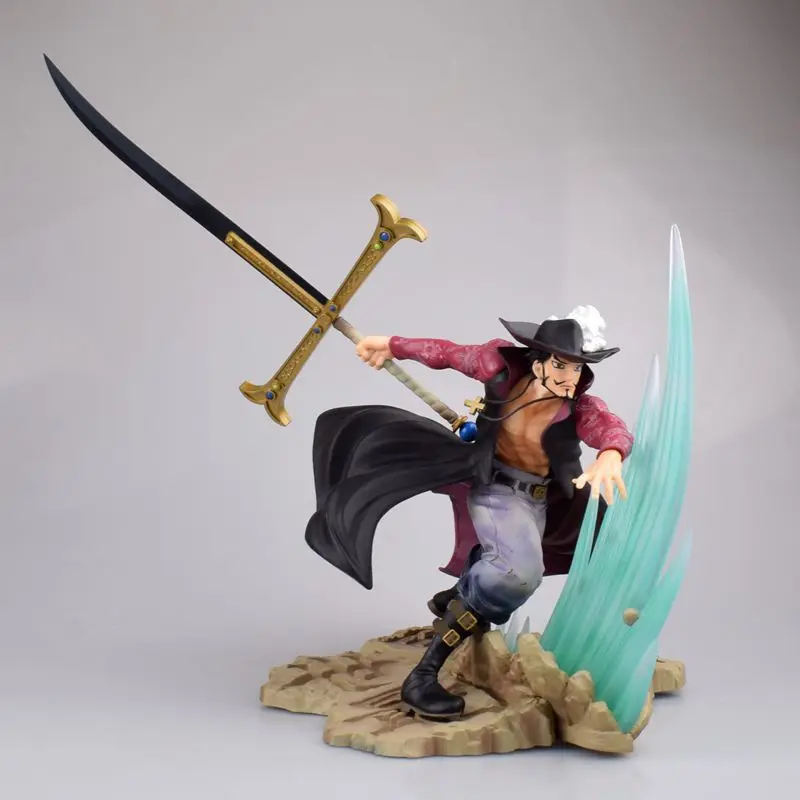 

Dracula Mihawk PVC 24CM Action Figure Anime OP Figurine Manga Collection Statue Toys The Strongest Swordsman Hawkeye
