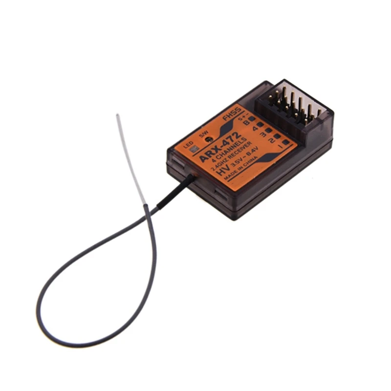 RSA04C 4-канальный ресивер Sanwa совместимый с M12 M11X EXZES X ARX-472 GEMINI FH-3 M12S skype поддержкой