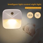 Ночсветильник с интеллектуальным датчиком, прикроватная лампа, новый странный креативный подарок, светодиодная лампа с разъемом, энергосберегающий ночсветильник с управлением свесветильник