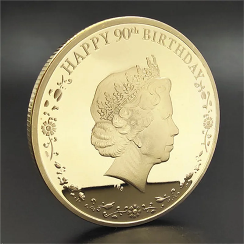 Hot sale Anniversary Commemorative Coin Canadian Maple Leaf Birthday Color Collection Gold Coins | Дом и сад