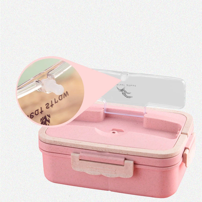 Эко Еда коробка для завтрака пригодная использования в микроволновке печь