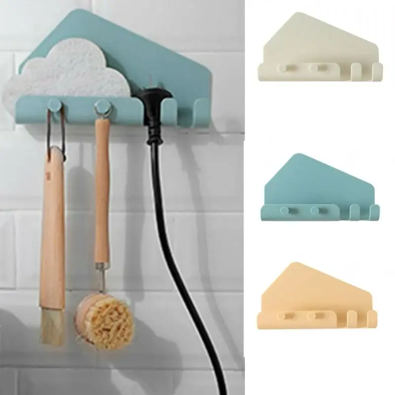 

1pc Multifuntion Storage Stand Charging Holder Wall Mount Bracket For Mobile Phone