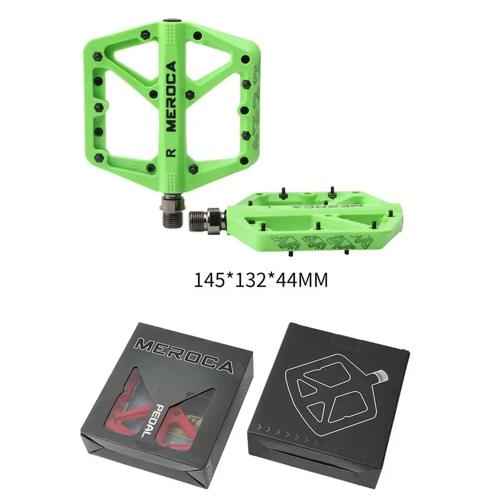 

1 Pair Nylon Bike Bicycle Pedals Ultralight Seal Bearings Bicycle Pedals Bicycle Parts Outdoor Sports Cycling Accessories