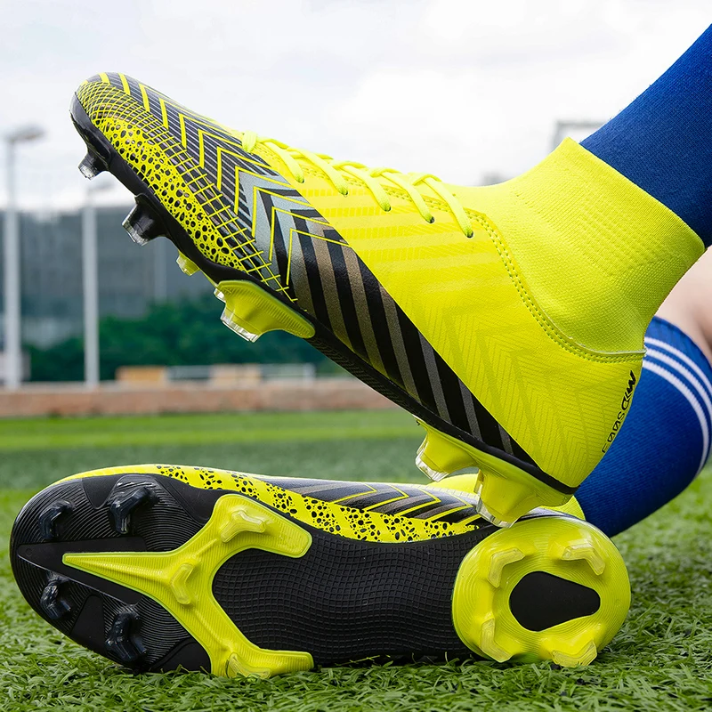 

New Football Shoes Men Sneakers High Quality Training Cleats Outdoor Athletic Sport Boys Soccer Shoes Zapatilla De Futbol Hombre