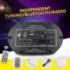 8-дюймовый автомобильный усилитель 12 в 24 В 220 В HiFi мини Bluetooth цифровой стерео аудио усилитель домашняя музыка USB HIFI бас мощный усилитель автомобильное аудио