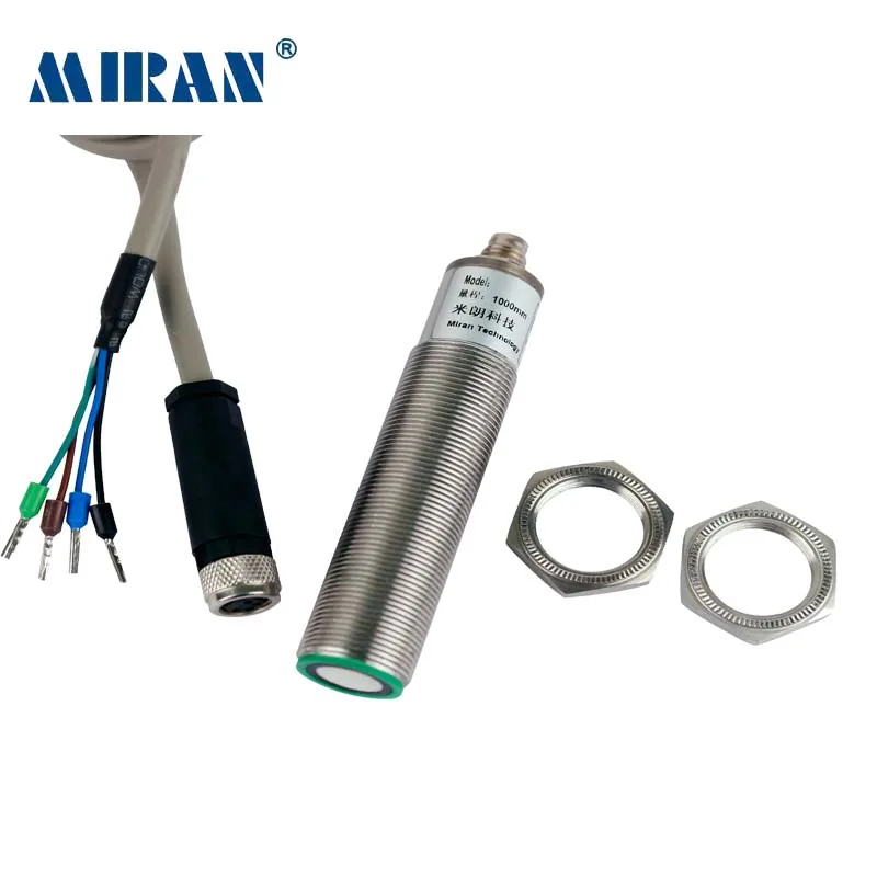 Ультразвуковой датчик расстояния MIRAN MCSB 70-1070 мм Высокая точность с 0-10 В/4-20 мА детектор движения датчик приближения аналоговый датчик