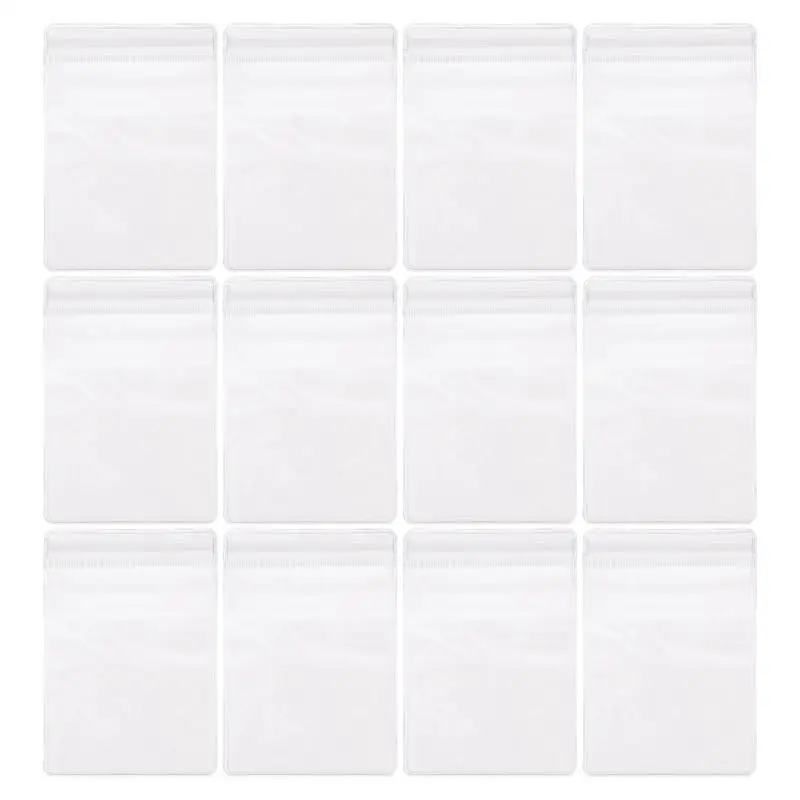 

100pcs PVC Jewelry Anti Oxidation Bag Jewelry Rings Earrings Storage Pouch