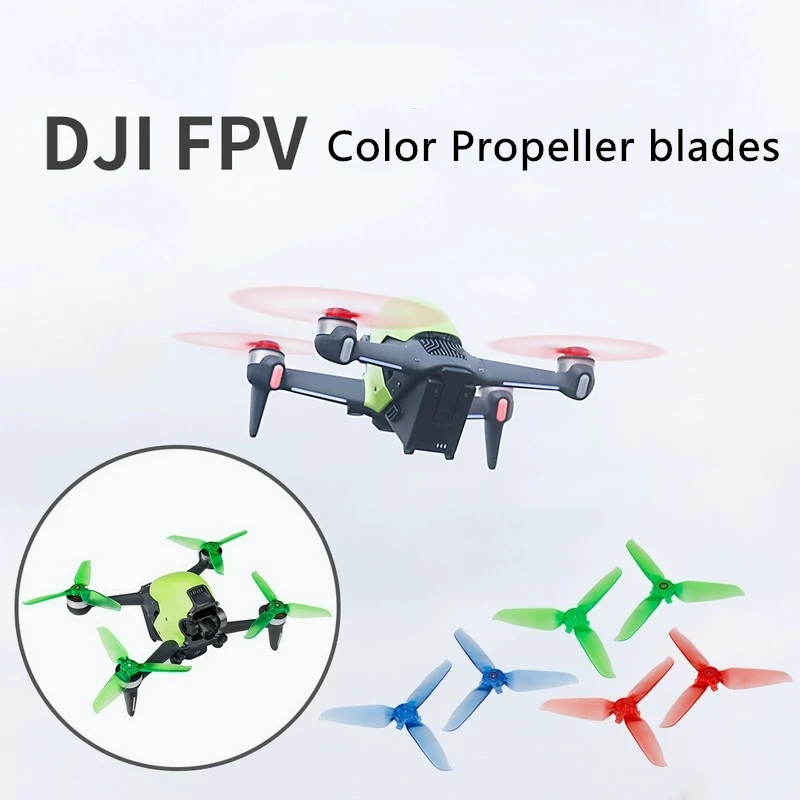 

Новый продукт цветные пропеллеры подходят для пропеллеров DJI FPV через прозрачный Пропеллер для DJI FPV аксессуары для дрона