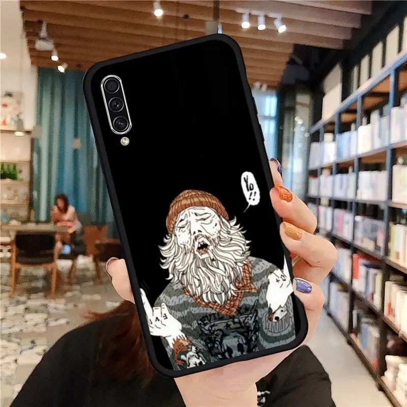 

Phone Case For Samsung Galaxy A note S 9 10 40 50 71 30 21 s 20 E j4 plus M21 51 universe butterfly painting animal flower