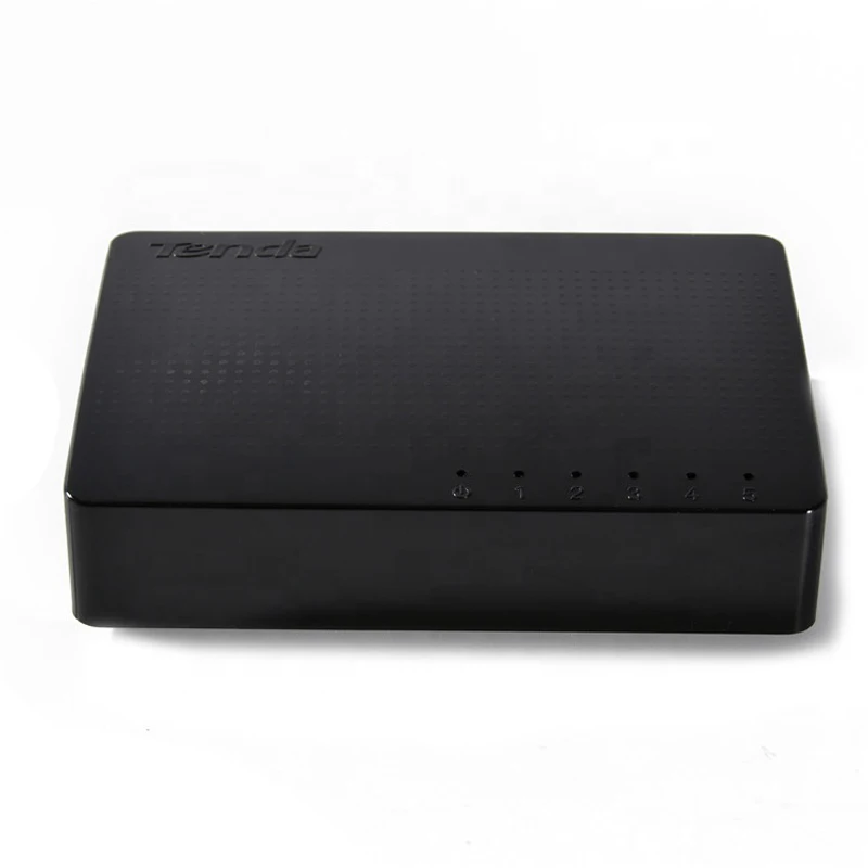 Tenda SG105 Ethernet переключатели 5 гигабитный Порт настольный коммутатор 10/100/1000 Мбит/с RJ45 Порты и разъёмы SOHO коммутатор