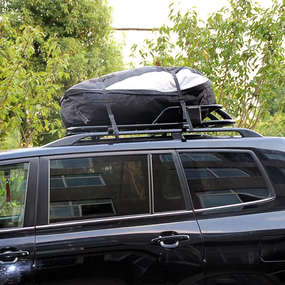 

Водонепроницаемая двухшовная автомобильная сумка для хранения на крыше из Оксфордской ткани 600D, прочная 273L вместительная складная сумка д...