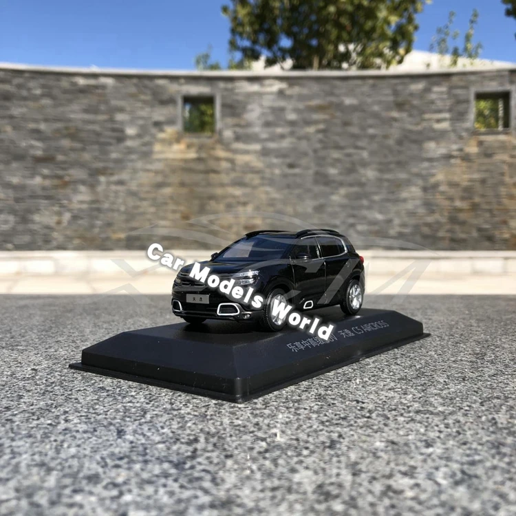 Литая модель автомобиля для C5 Aircross SUV 1:43(черный/серебристый)+ маленький подарок