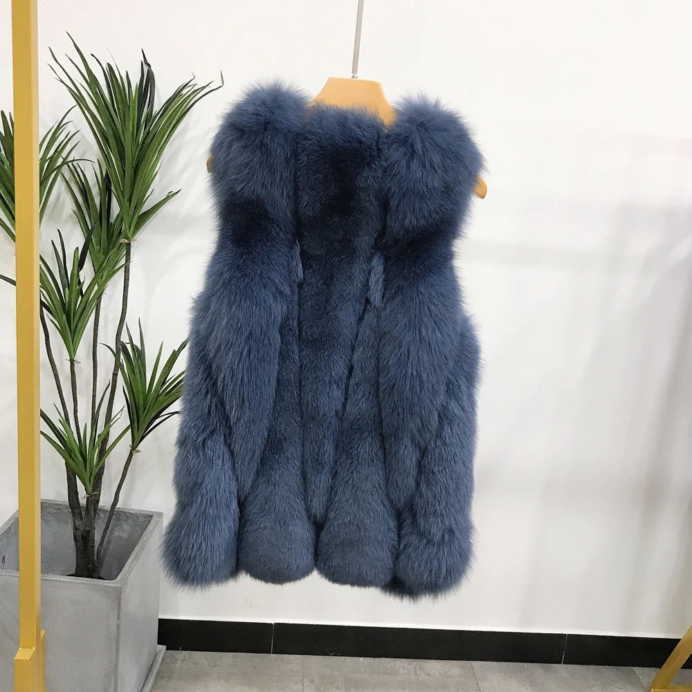Модный жилет Taobao из натурального меха в стиле капли AU1047 оптовая продажа Китая