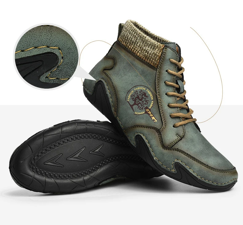 Рисунок 3 - Мужские ботинки с высоким вырезом