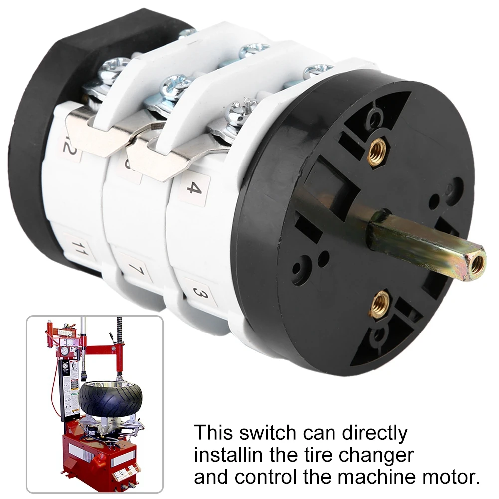 

220V Car Tire Changer Metal Machine Motor Forward Reverse Switch Tool Automobile Tire Changer Switch(Used In Many Tire Changers)