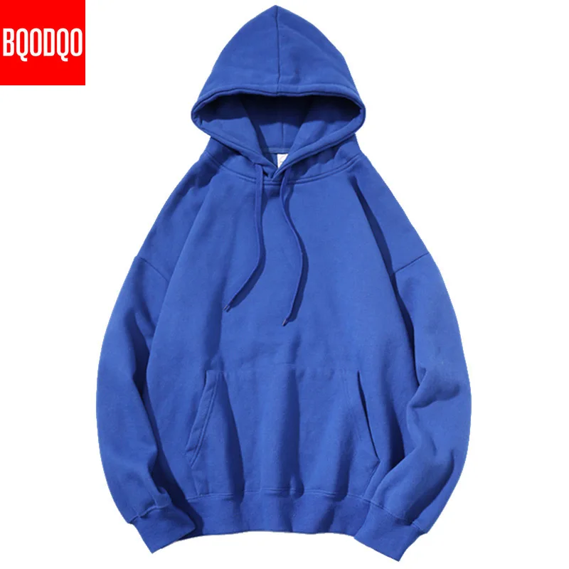 

Корейский стиль толстовки мужские черные теплые флисовые японские осенние хлопковые толстовки с капюшоном хип-хоп повседневные Пуловеры о...